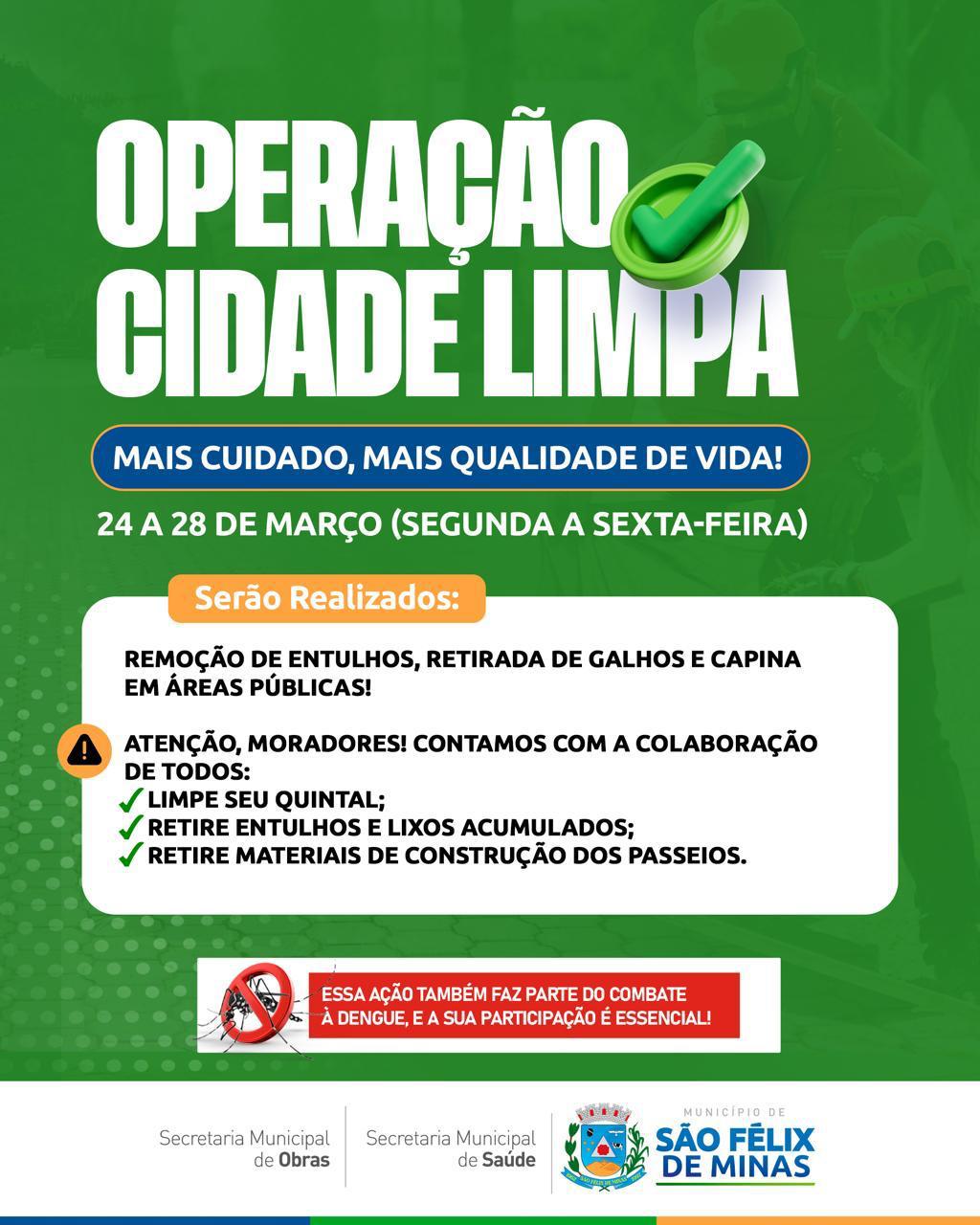 OPERAÇÃO CIDADE LIMPA